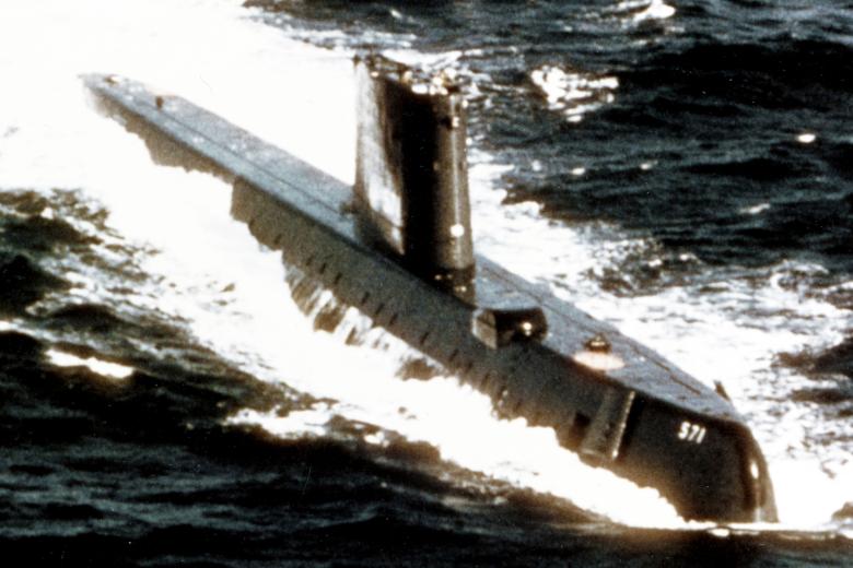 Подводная лодка Nautilus в 1955 году