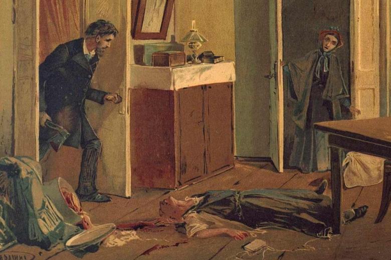 Н. Н. Каразин. Иллюстрация к «Преступлению и наказанию»