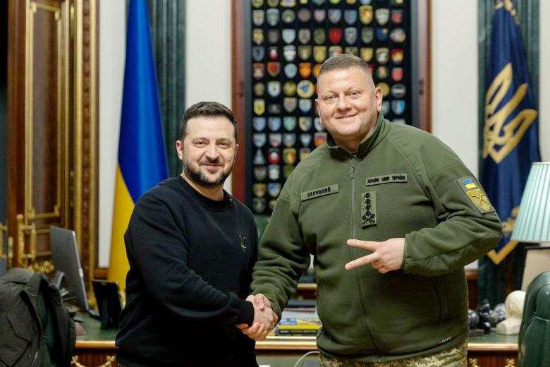 Владимир Зеленский, Валерий Залужный