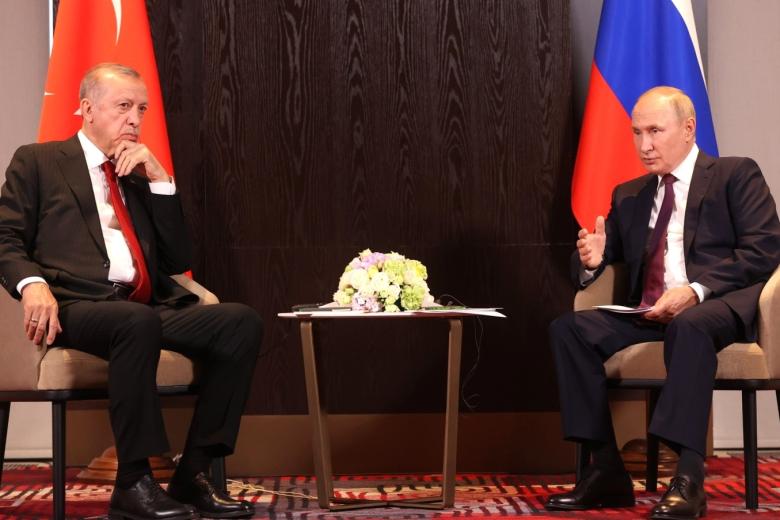 Владимир Путин и Реджеп Тайип Эрдоган