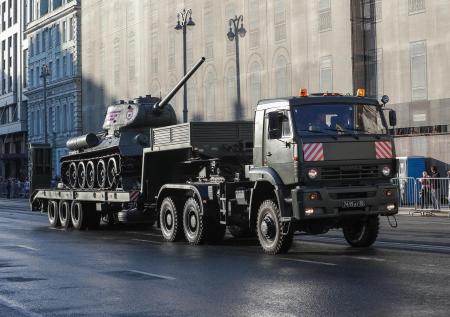 Российские танки прибыли в Белоруссию