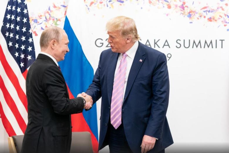Владимир Путин и Дональд Трамп