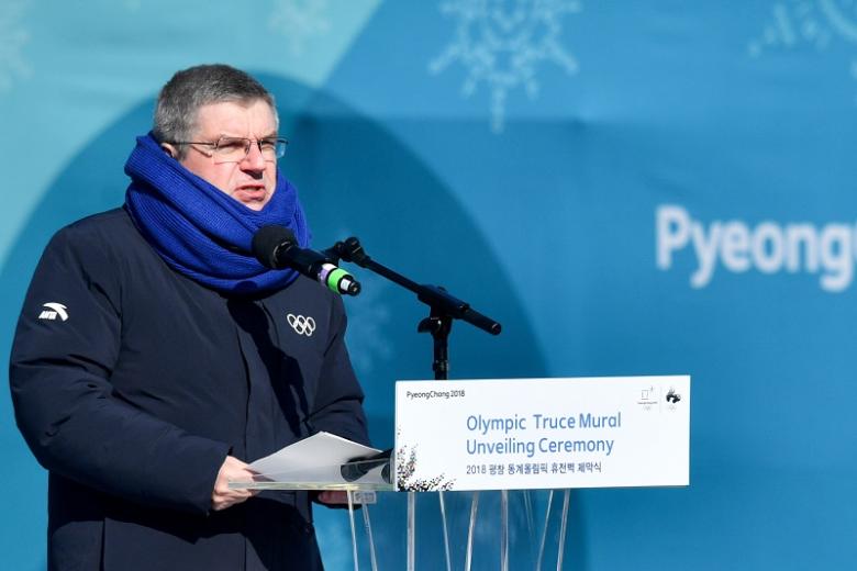 Глава МОК Томас Бах