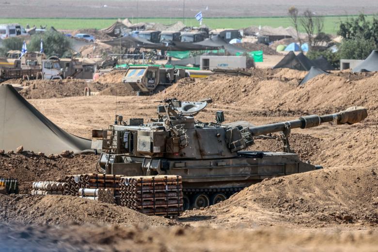 Израильские войска вдоль границы с Газой