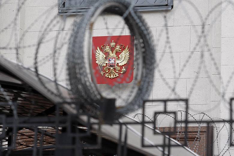 Здание посольства РФ В Киеве 