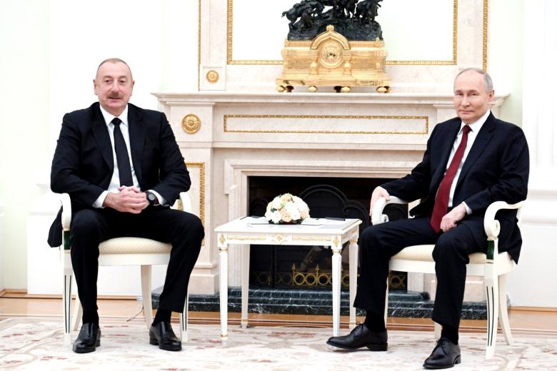 Ильхам Алиев, Владимир Путин