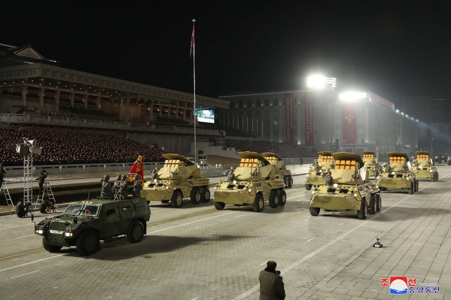 ПТРК Bulsae-4 на военном параде в КНДР