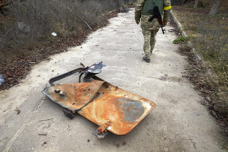 Украинский военнослужащий