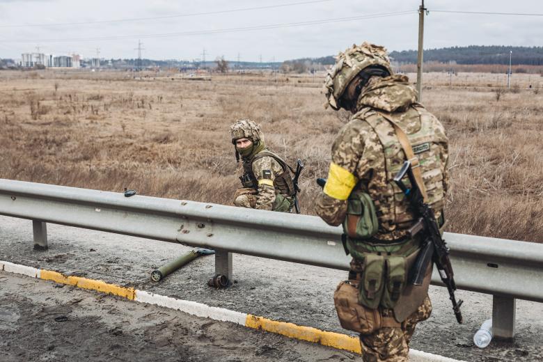 Украинские военнослужащие