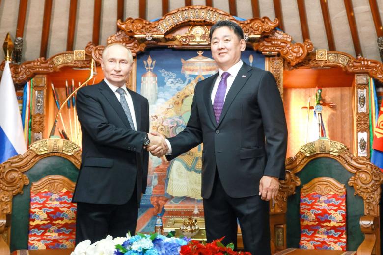 Официальный визит в Монголию Владимира Путина