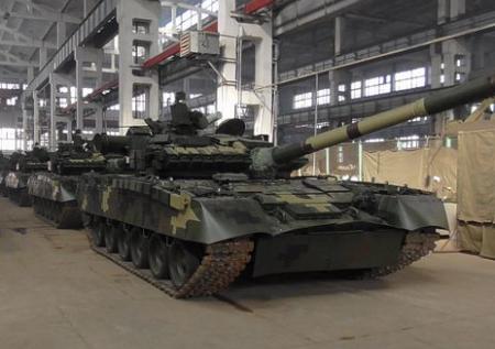 Украинский танк Т-72 прошёл подводные испытания