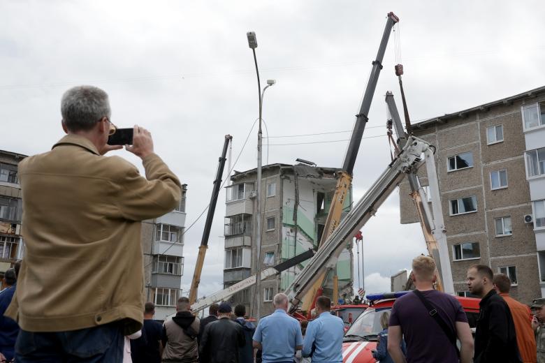 Обрушение жилого дома в Нижнем Тагиле