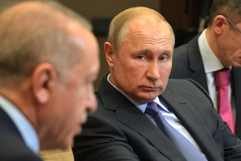 Владимир Путин и Реджеп Тайип Эрдоган