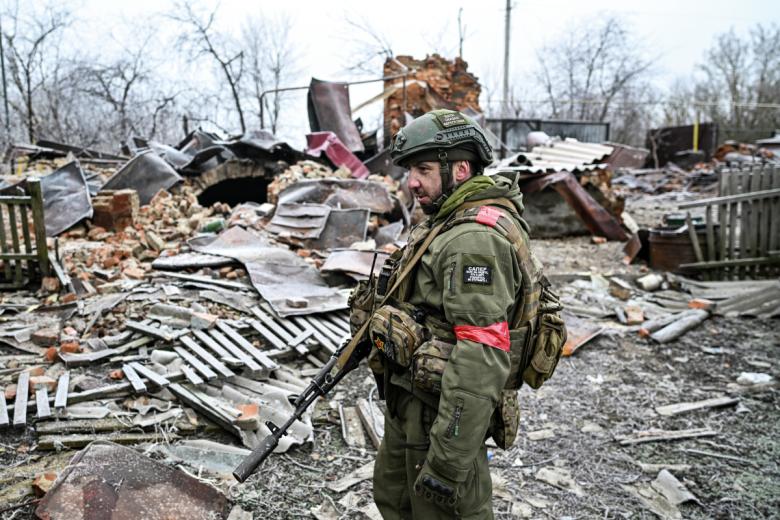Военнослужащий ВС РФ в зоне СВО