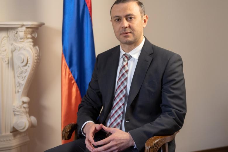 Секретарь Совета безопасности Армении Армен Григорян