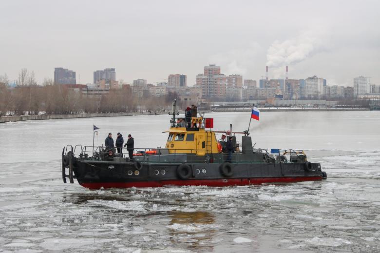 Работа флота ГУП «Мосводосток» в зимний период