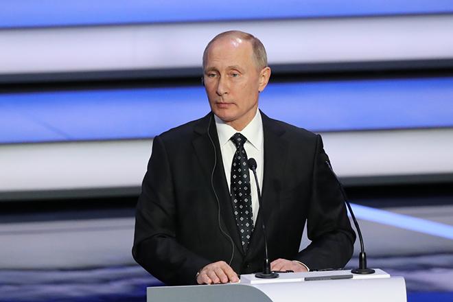 Президент РФ Владимир Путин