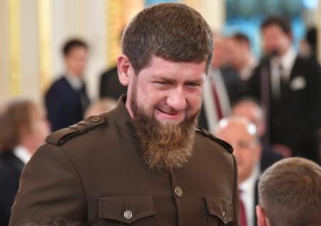 Кадыров и «Ночные Волки» открыли одну из центральных улиц в Грозном 