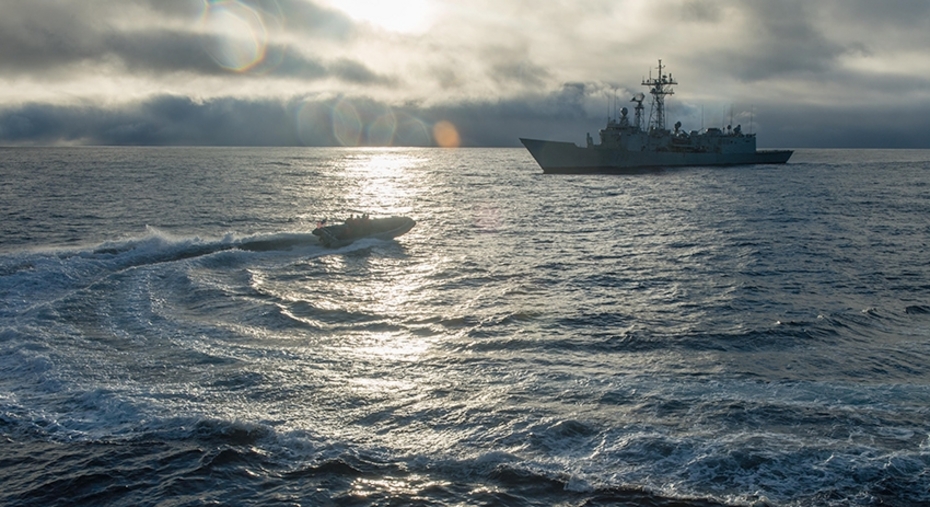 Эсминец ВМС США USS Carney