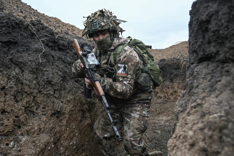 Военнослужащий ВС РФ в зоне СВО