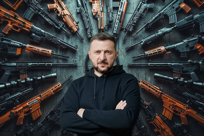 Владимир Зеленский в представлении ИИ