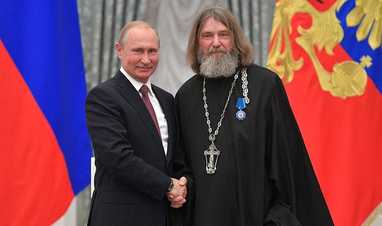 Владимир Путин и Фёдор Конюхов