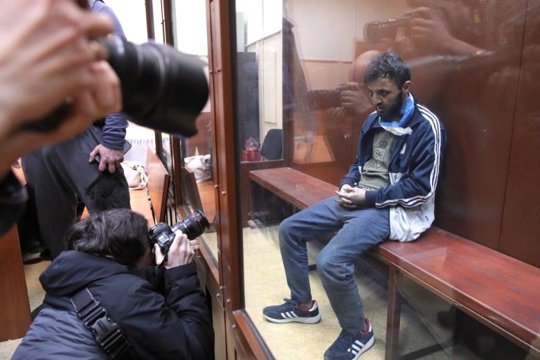 Далерджон Мирзоев, задержанный по подозрению в террористическом акте в «Крокус Сити Холле»