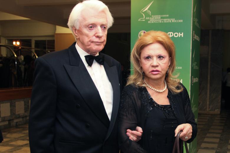 Супруги Олег Стриженов и Лионелла Пырьева