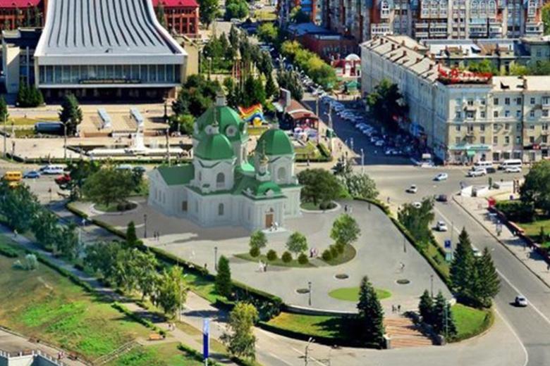 Свято-Ильинский собор в Омске