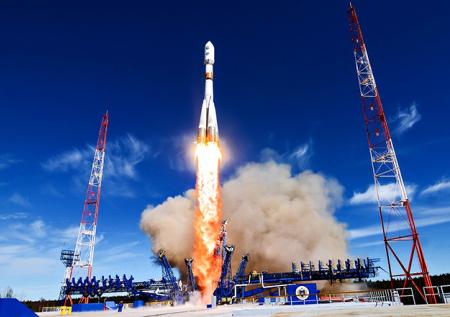 Пуск ракеты-носителя «Союз-2.1в» состоялся на космодроме в Плесецке