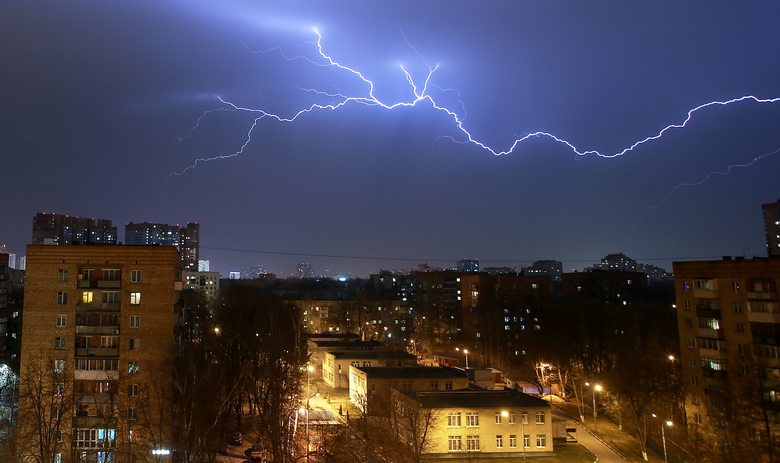 Гроза в Москве
