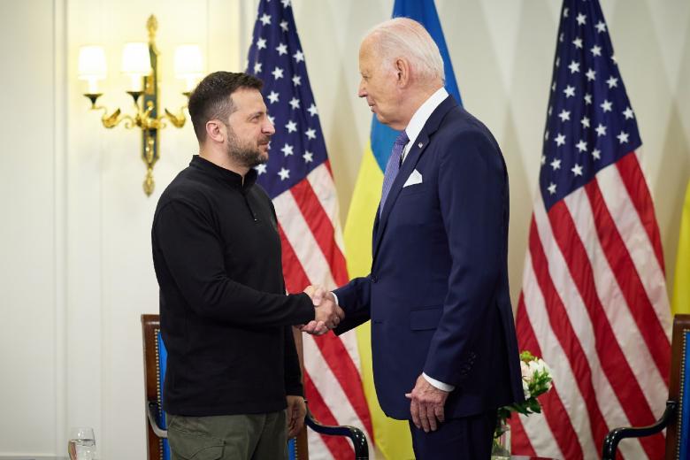 Владимир Зеленский и Джо Байден