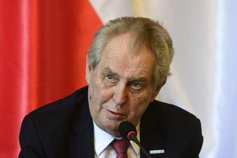 Президент Чехии Милош Земан