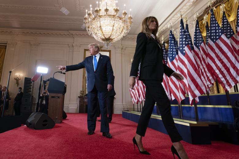 Дональд Трамп и Мелания