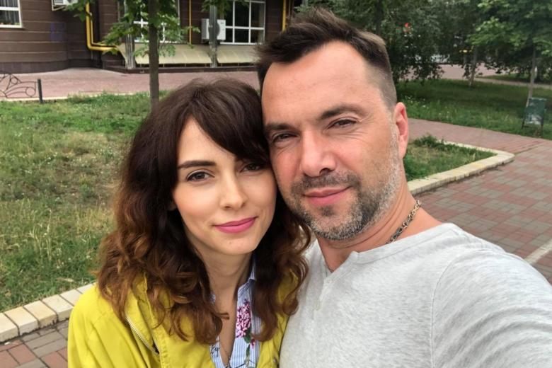 Жена советника главы офиса президента Украины Алексея Арестовича Анастасия