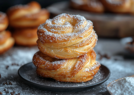 Плюшки с сахаром — воздушные и ароматные: простой рецепт вкусняшки