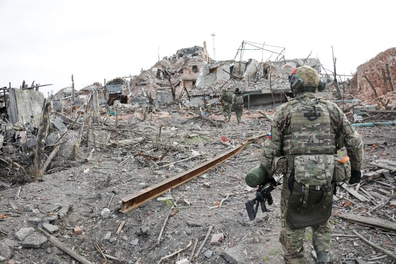 Военнослужащий ВС РФ в зоне СВО