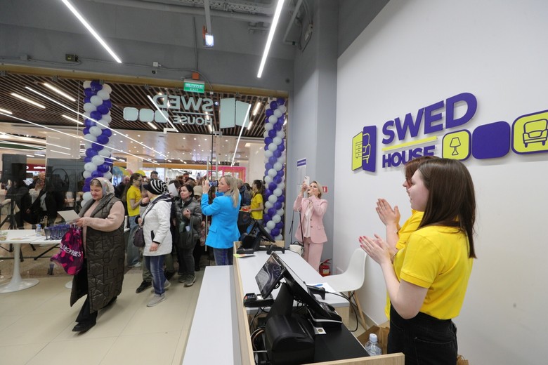 Открытие магазина Swed House в Москве