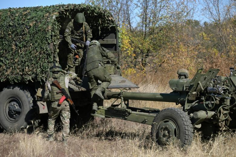 Военнослужащие вооруженных сил Российской Федерации в зоне боевых действий