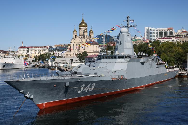 Приморский край. Владивосток. Корвет «Резкий»