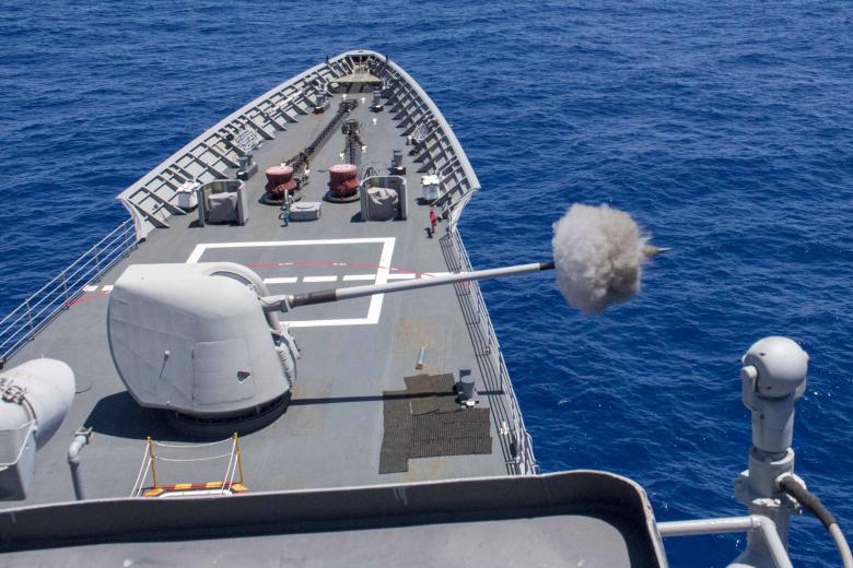 Ракетный крейсер ВМС США Antietam