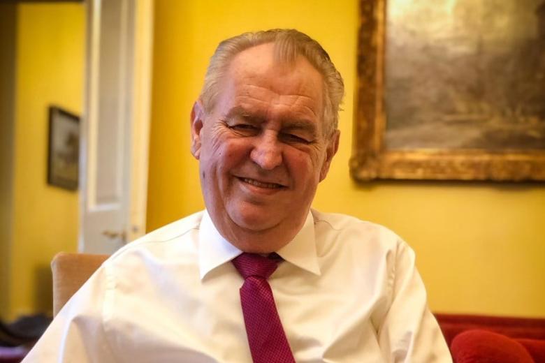 Президент Чехии Милош Земан