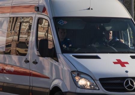 Конвойный автомобиль сбил девочку на пешеходном переходе