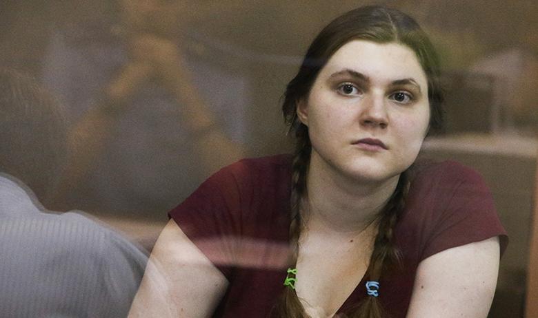 Рассмотрение в Дорогомиловском суде ходатайства о продлении ареста фигурантке дела «Нового величия» Анны Павликовой