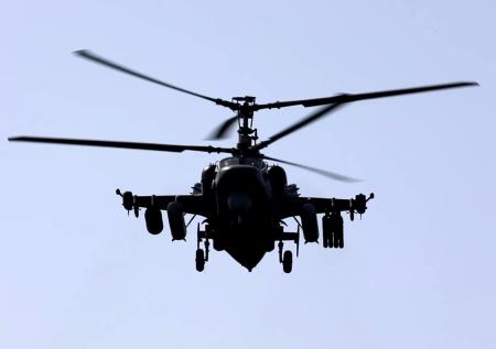 Российские ударные вертолеты разгромили опорный пункт ВСУ