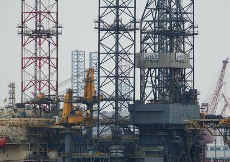 Нефтяная платформа загорелась в Северном море