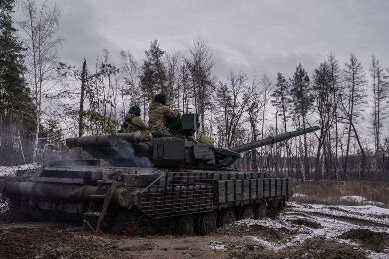 Военнослужащие Вооруженных сил Украины в зоне боевых действий