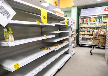 В Минпромторге не увидели риска пустых полок в магазинах 
