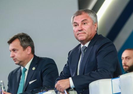 Володин высказался о публикациях зарубежных СМИ о роспуске Госдумы