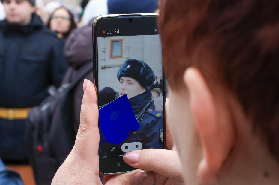 Призывники Президентского полка
